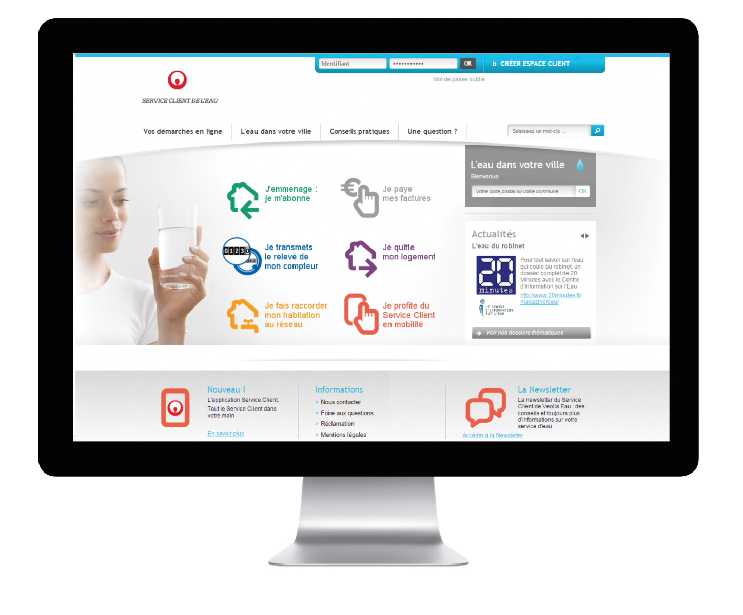 Site client